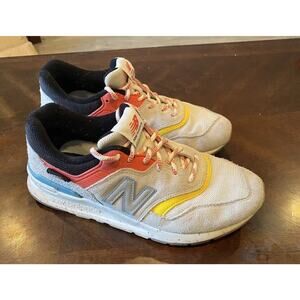 New Balance 997H Cordura US US Women's 8.5 Yellow Red Blue